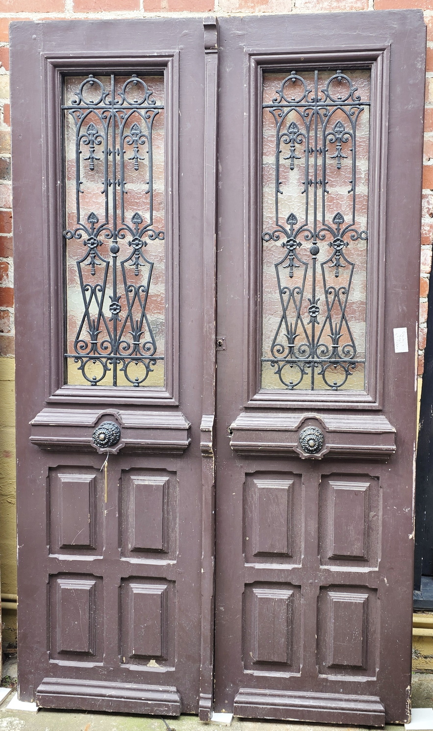 A pair of French Entrance Doors 